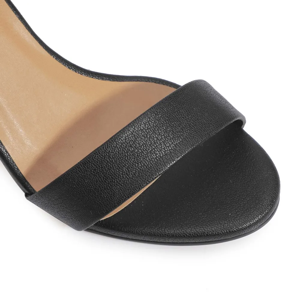 Sandália Couro Preto - imagem 6
