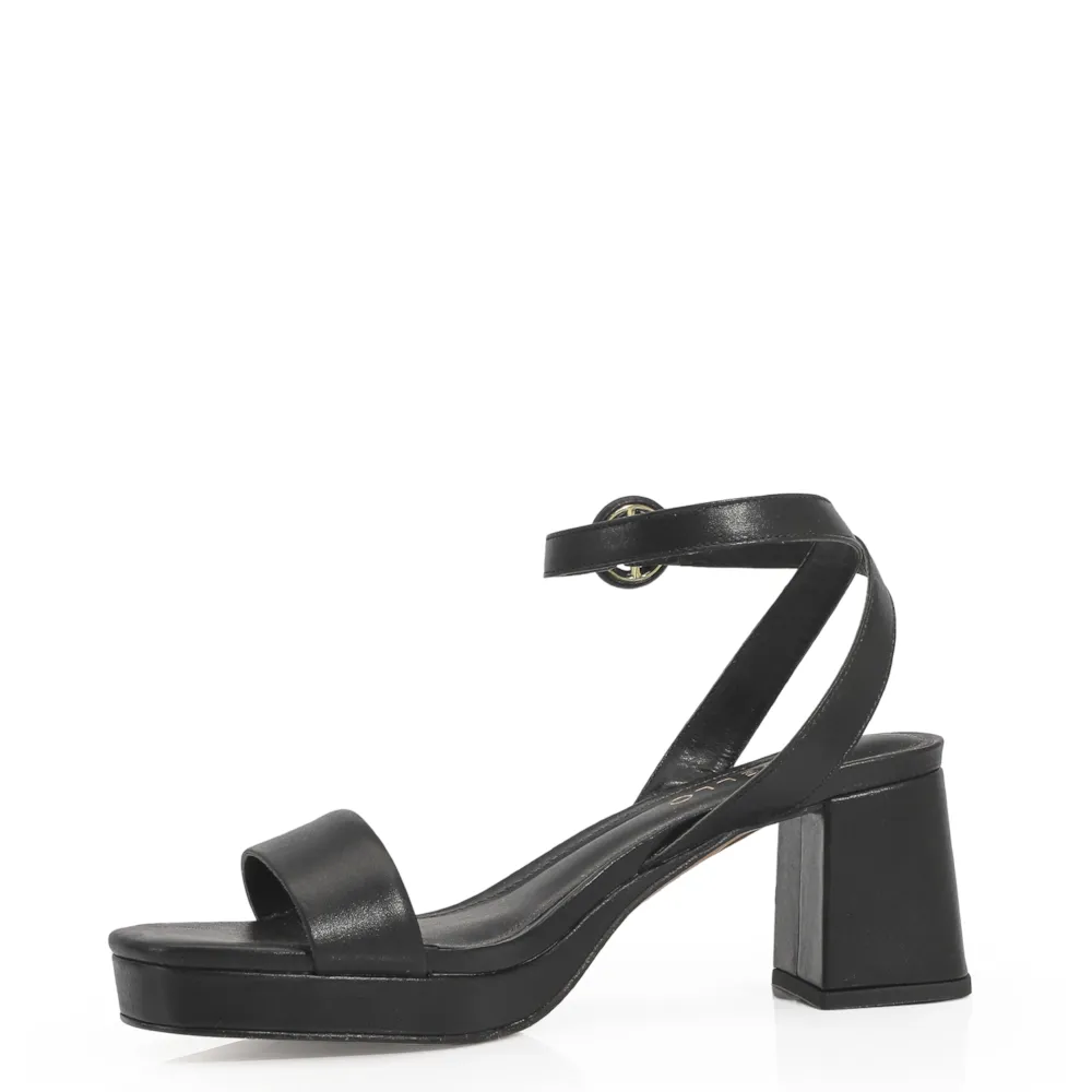 Sandália Couro Preto - imagem 5