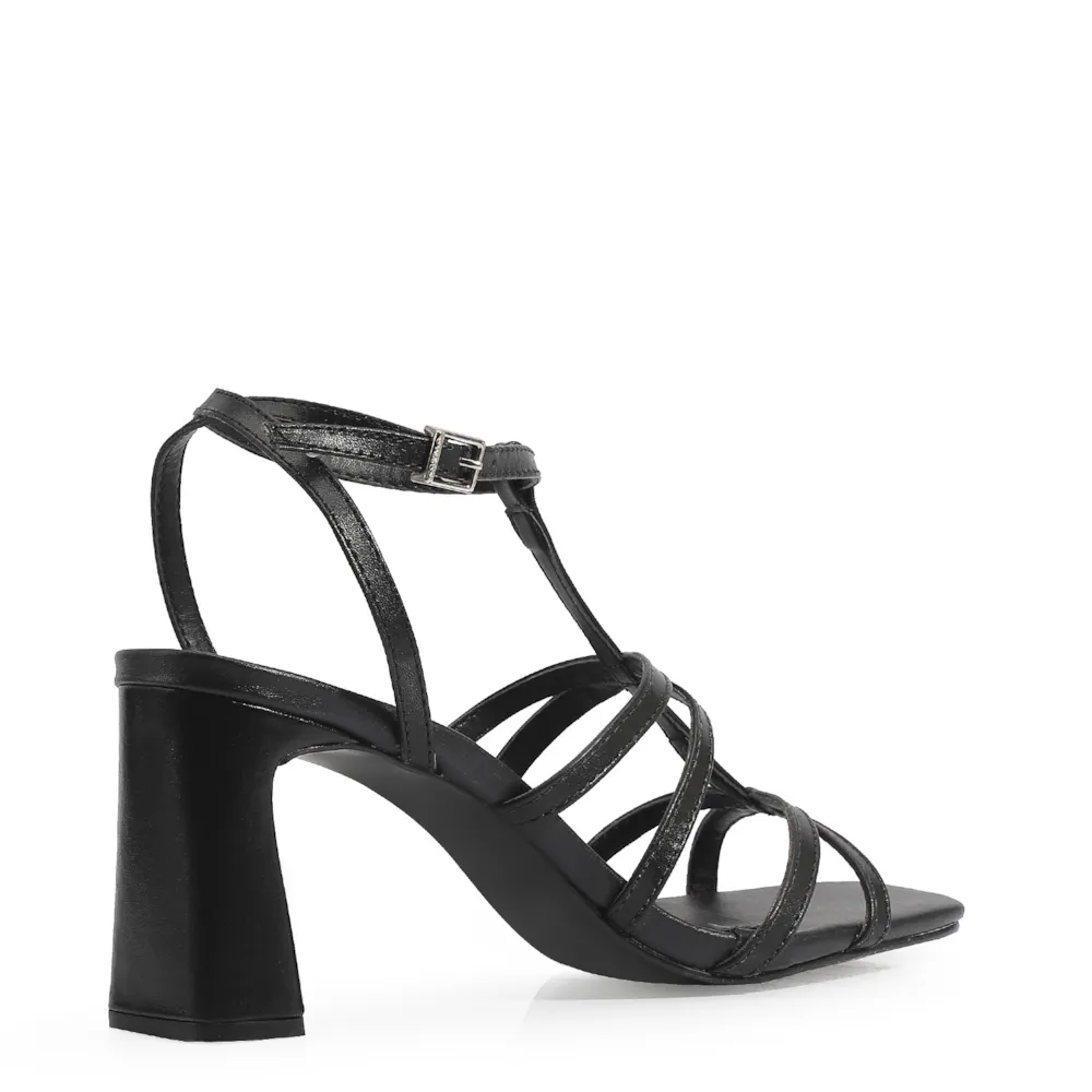 Sandália Couro Preto - imagem 4