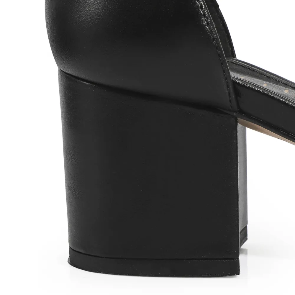 Sandália Couro Preto - imagem 8