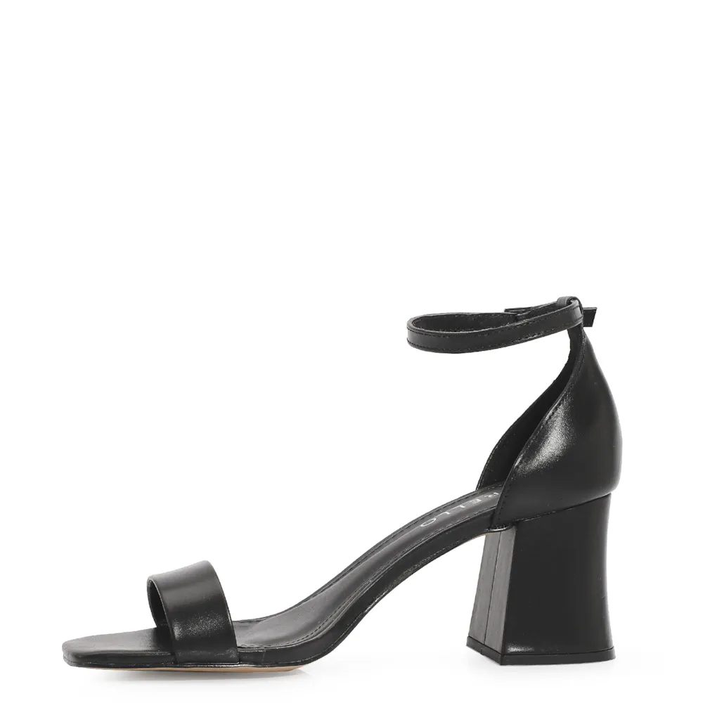 Sandália Couro Preto - imagem 5