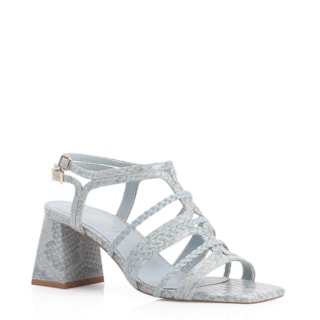 Couro Python Azul