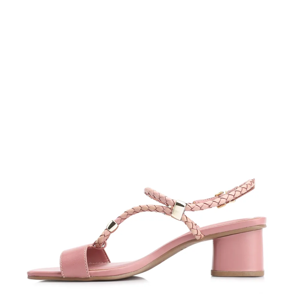 Sandália Couro Rosa - imagem 4