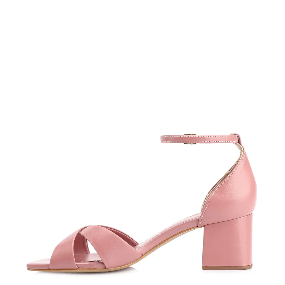 Sandália Couro Rosa - imagem 4