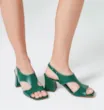 Sandália Couro Verde - imagem 2
