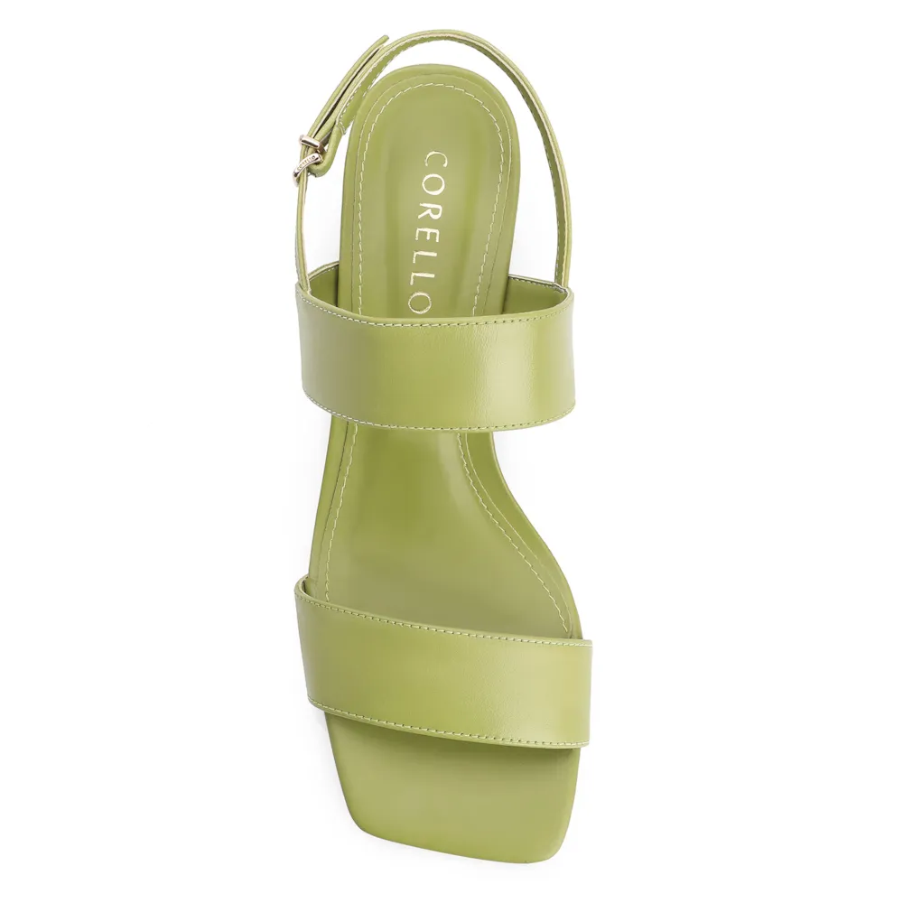 Sandália Couro Verde - imagem 5