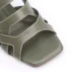 Sandália Couro Verde - imagem 6