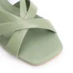 Sandália Couro Verde - imagem 6