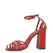 Sandália Couro Vermelho - imagem 5