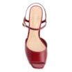Sandália Couro Vermelho Cereja - imagem 5