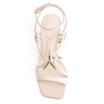 Sandália Estrela Do Mar Couro/Ráfia Off White - imagem 5