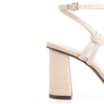 Sandália Estrela Do Mar Couro/Ráfia Off White - imagem 7