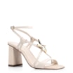 Sandália Estrela Do Mar Couro/Ráfia Off White - imagem 1