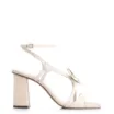 Sandália Estrela Do Mar Couro/Ráfia Off White - imagem 2