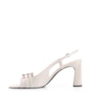 Sandália Fivelas Verniz Off White - imagem 5