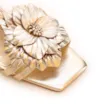 Sandália Flor Couro Dourado/Alt Dourado - imagem 6