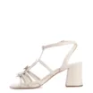 Sandália Flor Couro Off White - imagem 4