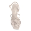 Sandália Flor Couro Off White - imagem 5