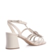 Sandália Flor Couro Off White - imagem 3