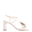 Sandália Flor Couro Off White/Alt Off White - imagem 3