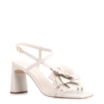 Sandália Flor Couro Off White/Alt Off White - imagem 1