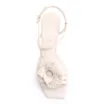 Sandália Flor Couro Off White/Alt Off White - imagem 6