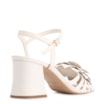 Sandália Flor Couro Off White/Alt Off White - imagem 4