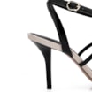 Sandália Flor Couro Preto/Off White - imagem 8