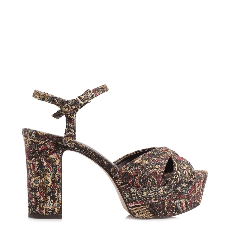 Sandália Jacquard Paisley - foto 3