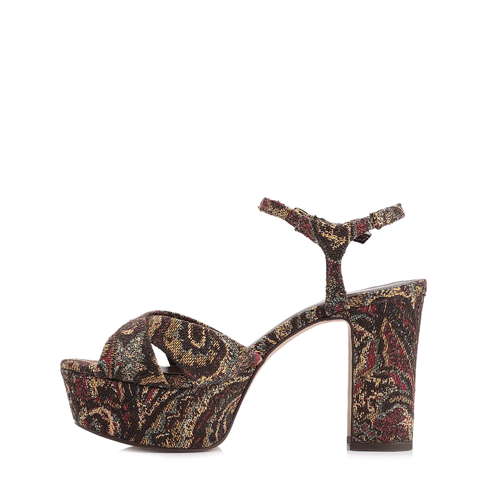 Sandália Jacquard Paisley