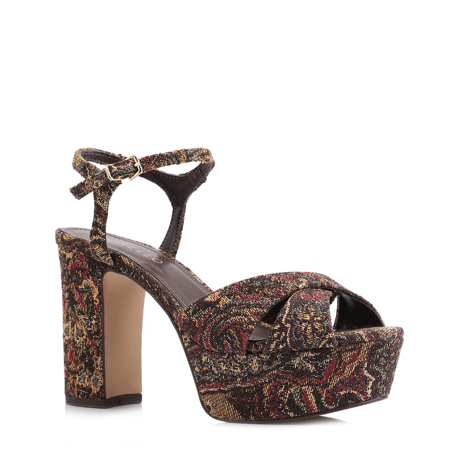 Sandália Jacquard Paisley