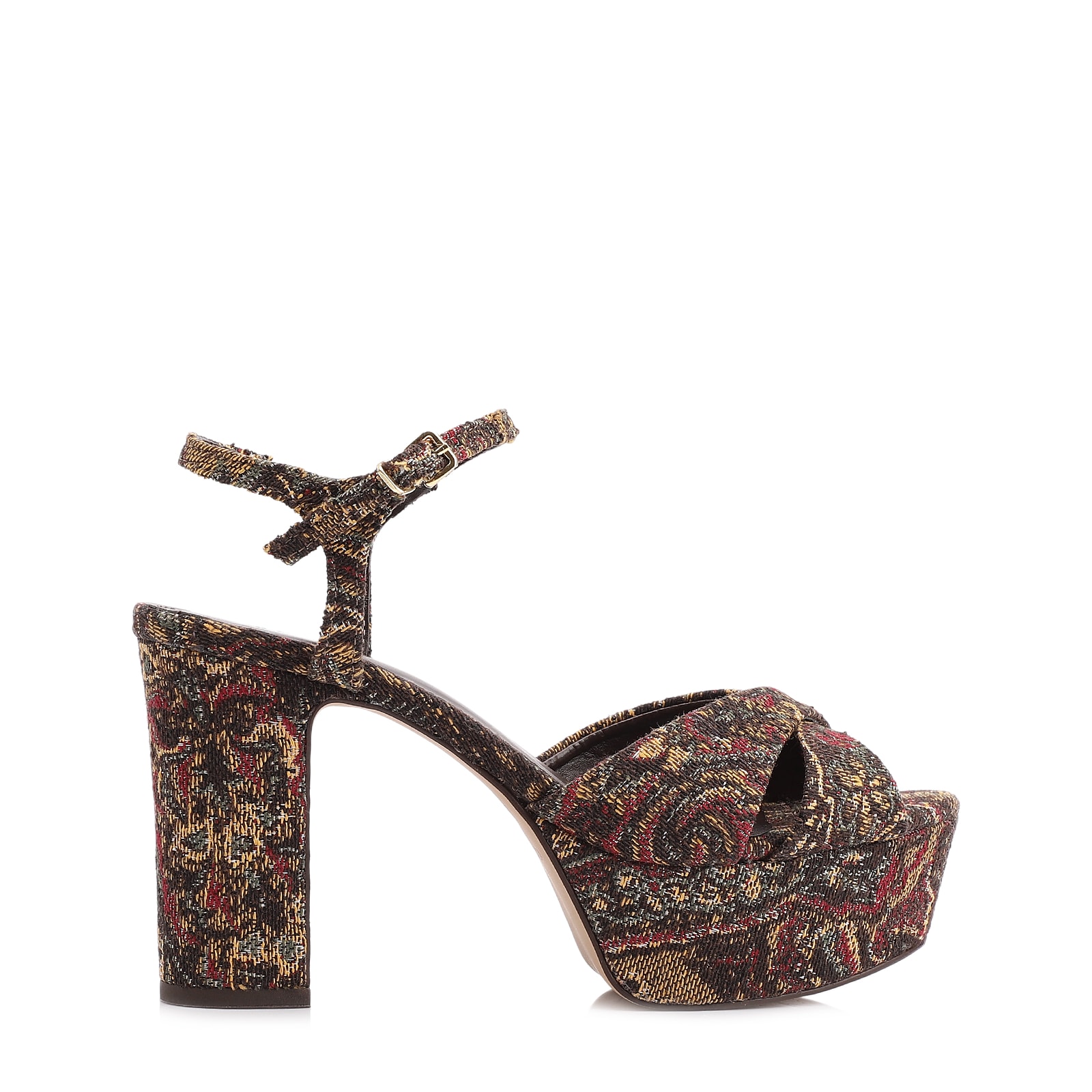 Sandália Jacquard Paisley