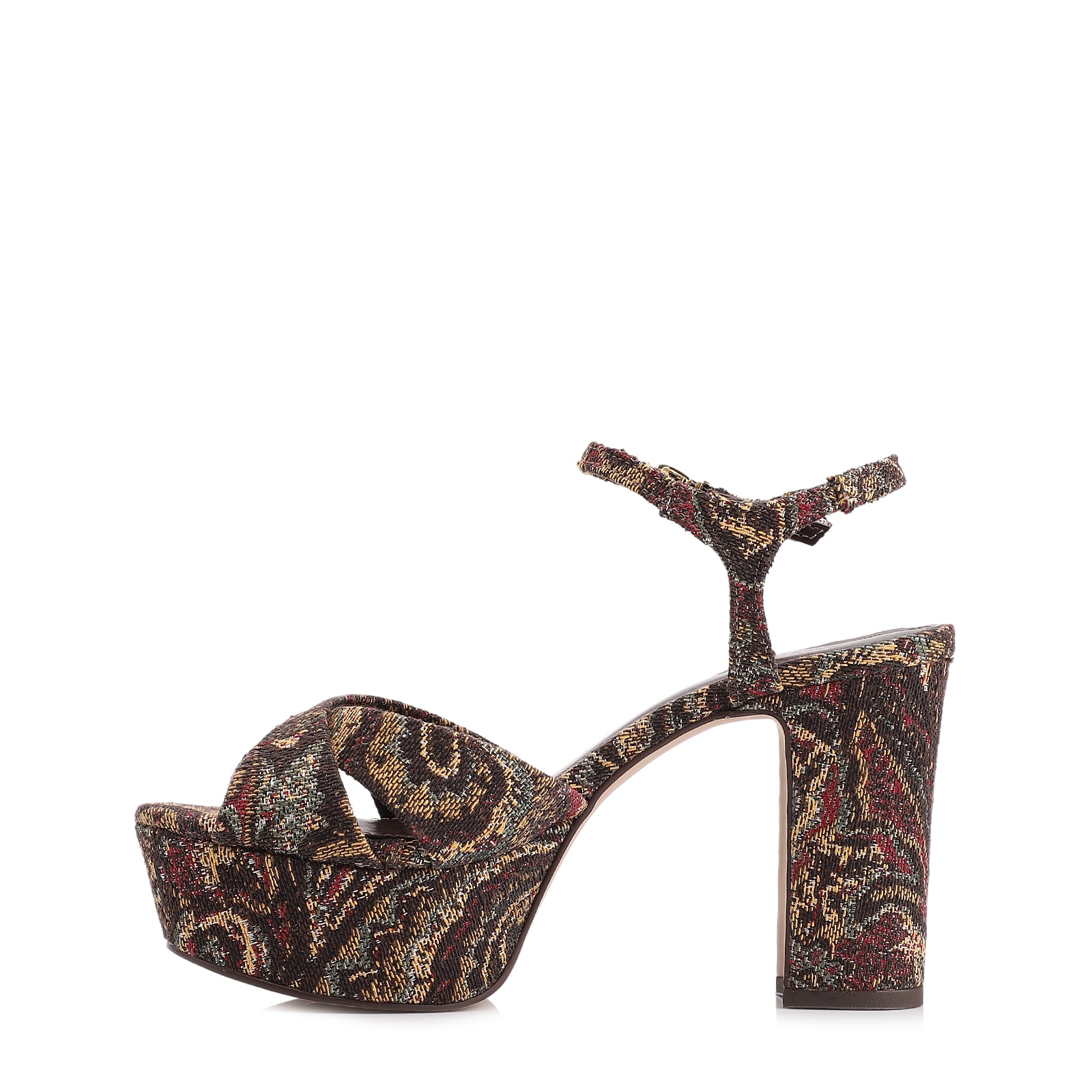 Sandália Jacquard Paisley