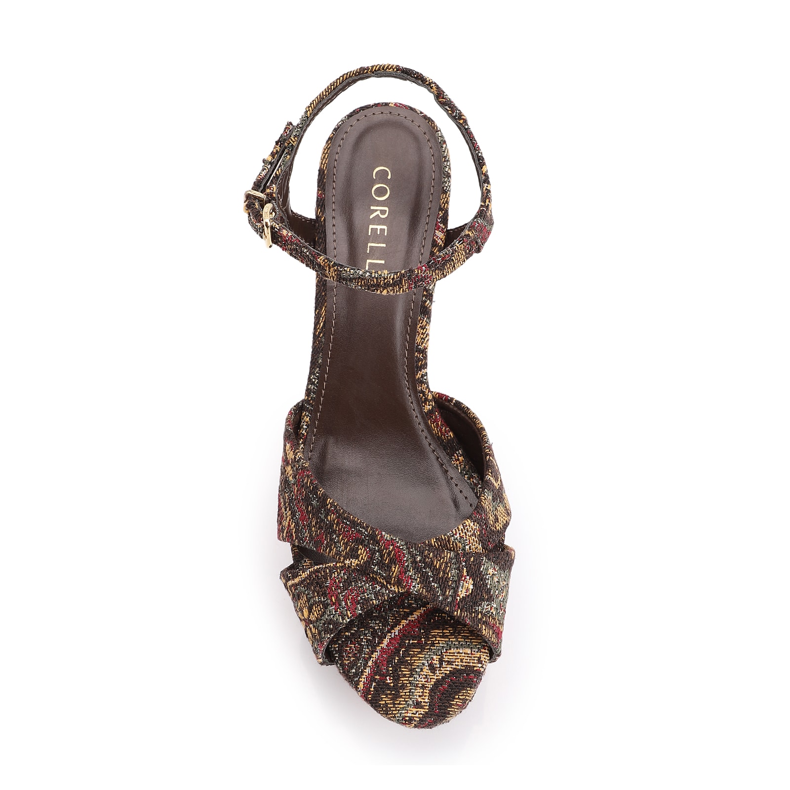 Sandália Jacquard Paisley