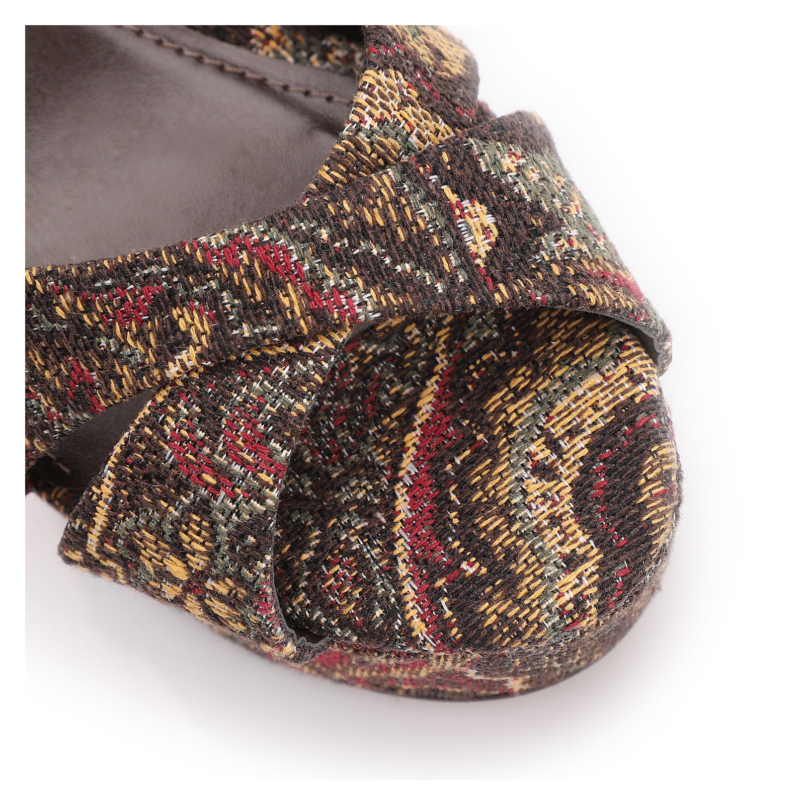 Sandália Jacquard Paisley