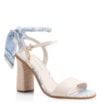 Sandália Lenço Couro Off White - imagem 1