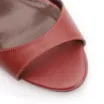 Sandália Lenço Couro Vermelho - imagem 7