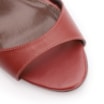 Sandália Lenço Couro Vermelho - imagem 7