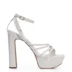 Sandália Meia Pata Alternativo Verniz Off White - imagem 3