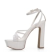 Sandália Meia Pata Alternativo Verniz Off White - imagem 5
