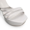 Sandália Meia Pata Alternativo Verniz Off White - imagem 7
