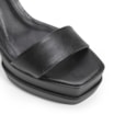 Sandália Meia Pata Inês Couro Preto - imagem 6