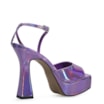 Sandália Meia Pata Roxo Holográfico - imagem 4