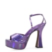 Sandália Meia Pata Roxo Holográfico - imagem 5
