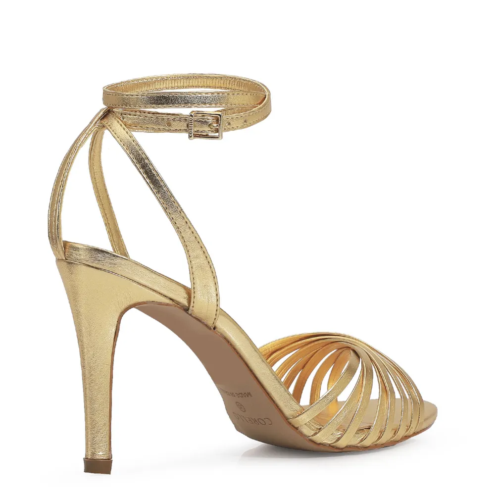 Sandália Metalizado Dourado - imagem 4
