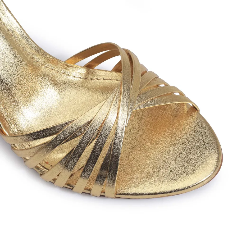 Sandália Metalizado Dourado - imagem 7