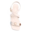 Sandália Pedras Couro Off White - imagem 6