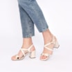 Sandália Pedras Couro Off White - imagem 2