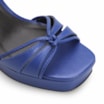 Sandália Plataforma Couro Azul - imagem 6