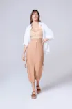Sandália Plataforma Couro Marrom - imagem 9